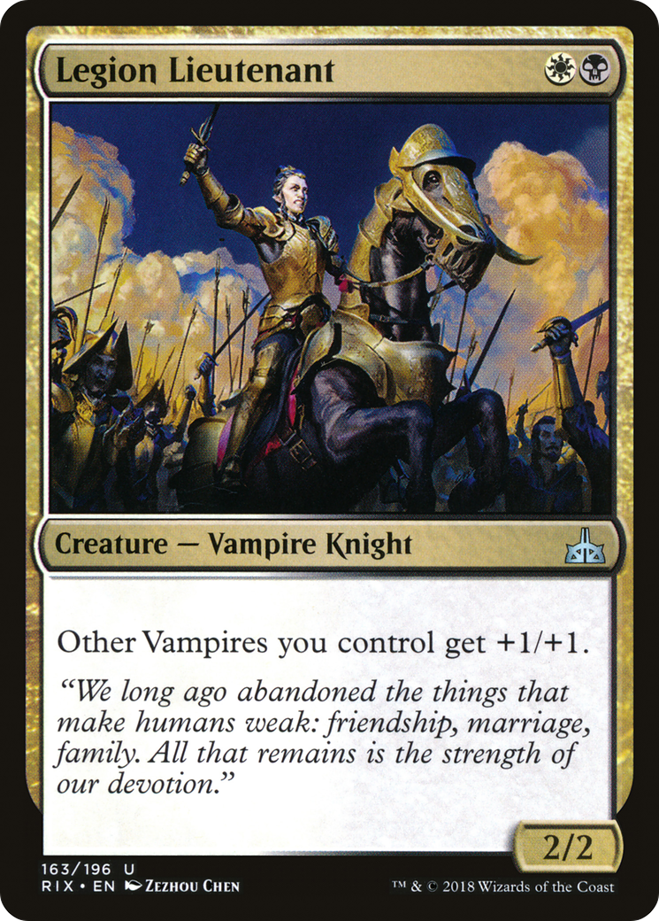 Legion Lieutenant (RIX-163) - Rivals of Ixalan
