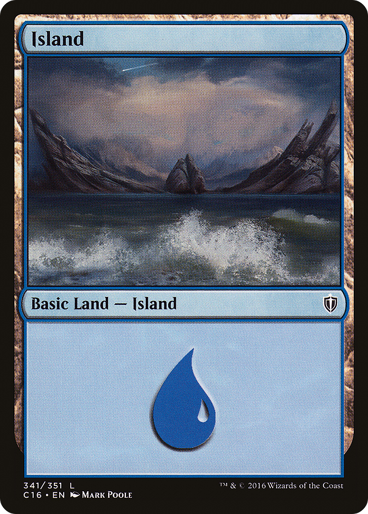 Island (341) (C16-341) - Commander 2016