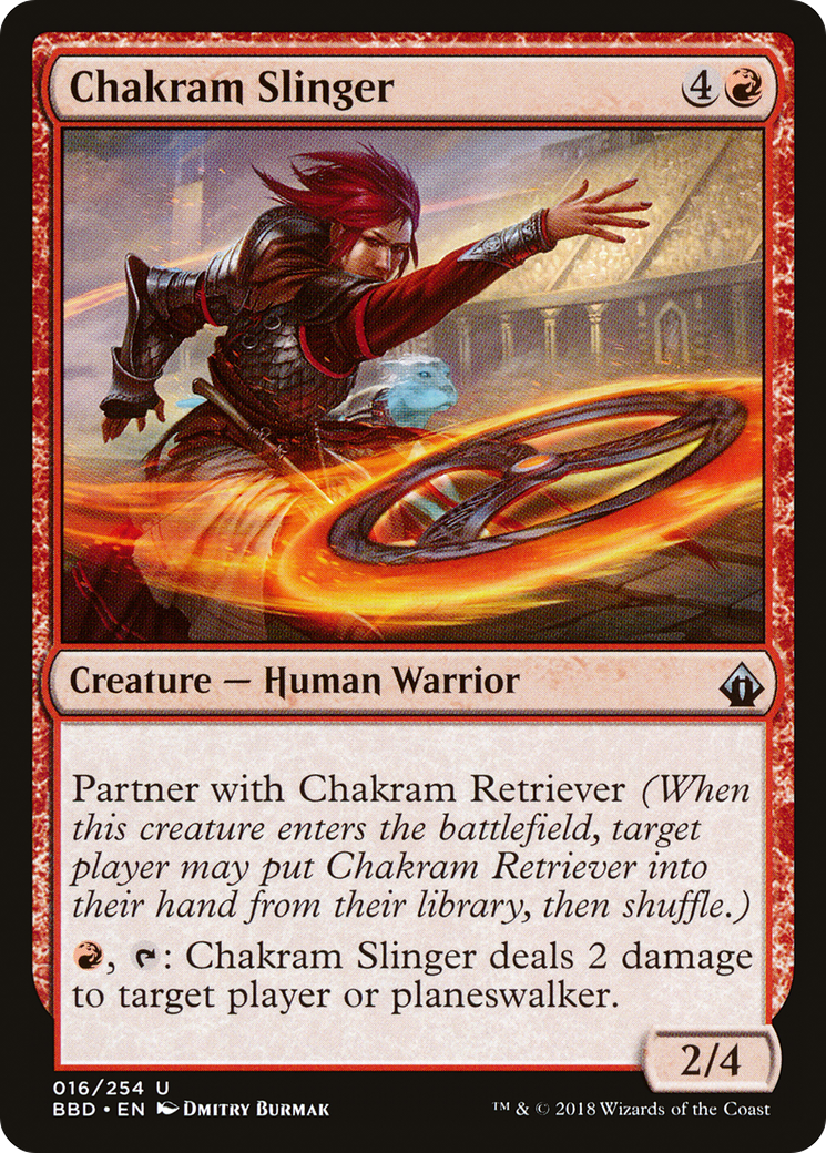 Chakram Slinger (BBD-016) - Battlebond Foil