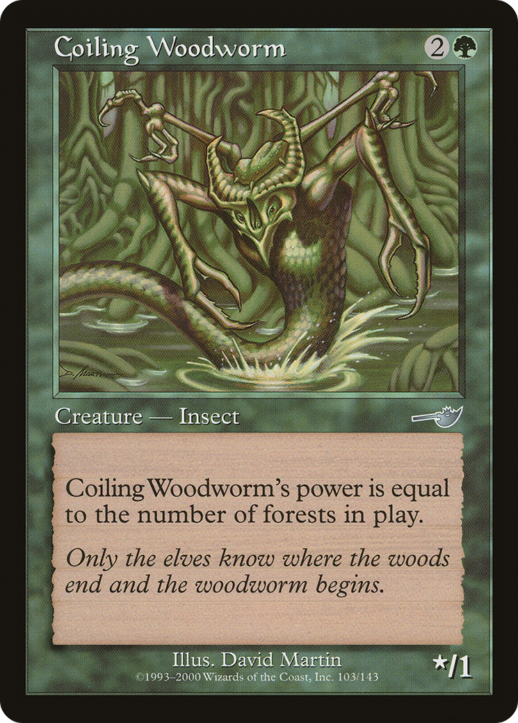 Coiling Woodworm (NMS-103) - Nemesis
