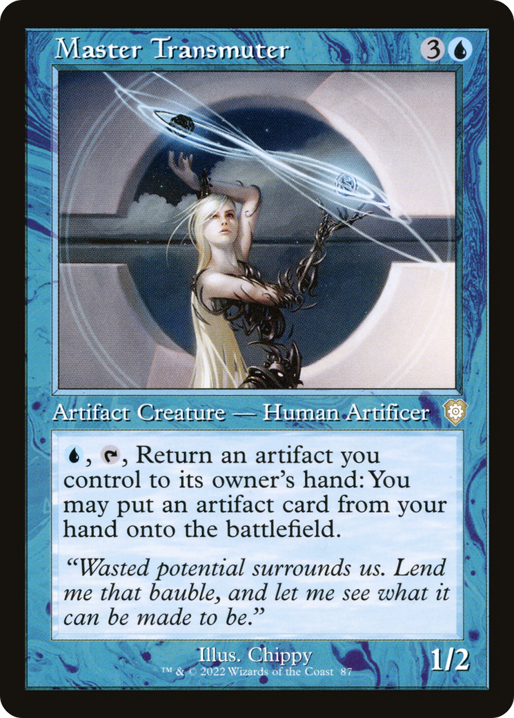 Master Transmuter (Retro Frame) (BRC-087) - The Brothers' War Commander