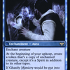 Mirrorhall Mimic (PRE-068) - Innistrad: Crimson Vow Promos: (Double Faced Transform) Foil