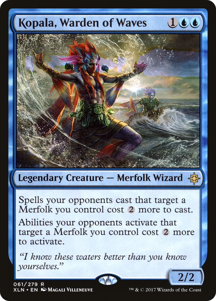 Kopala, Warden of Waves (XLN-061) - Ixalan Foil