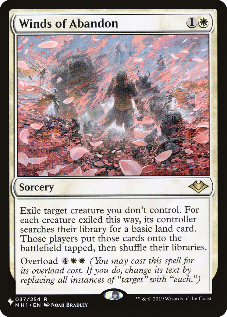 Winds of Abandon (LIST-037/254) - The List