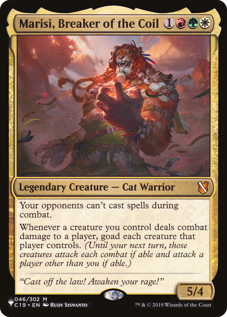 Marisi, Breaker of the Coil (LIST-046/302) - The List