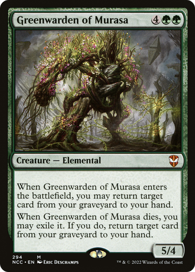 Greenwarden of Murasa [Streets of New Capenna Commander]