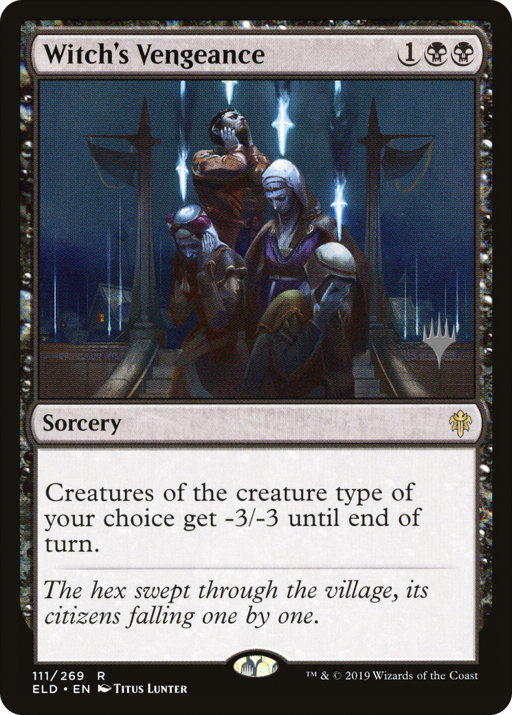 Witch's Vengeance (PPELD-111P) - Throne of Eldraine Promos