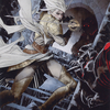 Thalia, Guardian of Thraben // Thalia, Guardian of Thraben (AMOM-067) - March of the Machine Art Series (Borderless) Foil
