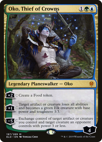 Oko, Thief of Crowns (ELD-197) - Throne of Eldraine