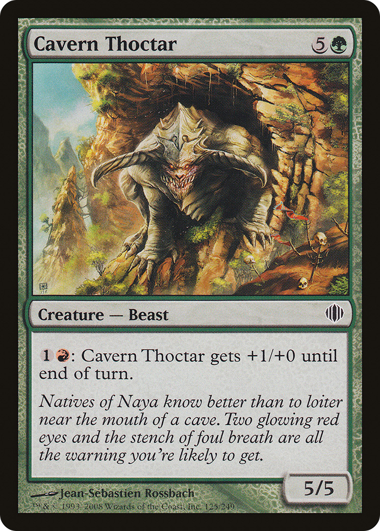 Cavern Thoctar (ALA-125) - Shards of Alara