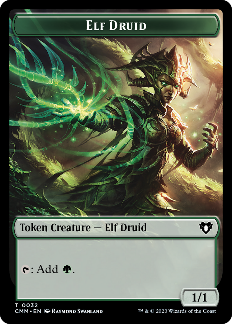 Elf Druid (TCMM-032) - Commander Masters Tokens Foil