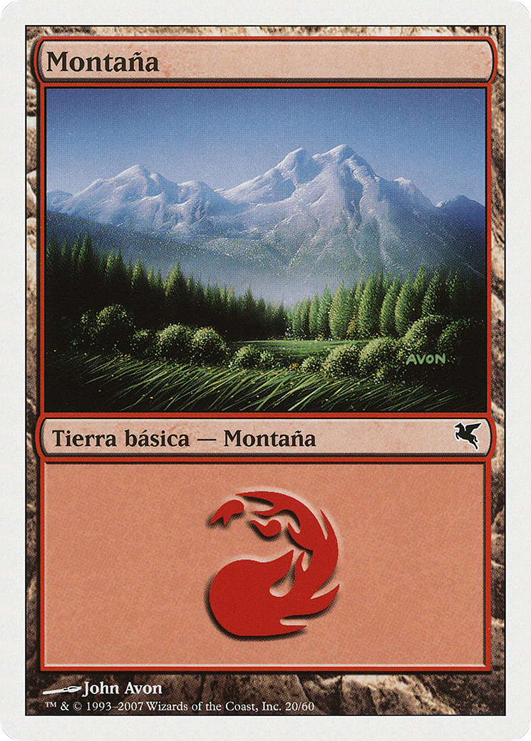 Mountain (Italian) - "Montagna" (I20) (PSAL-I20) - Salvat 2005