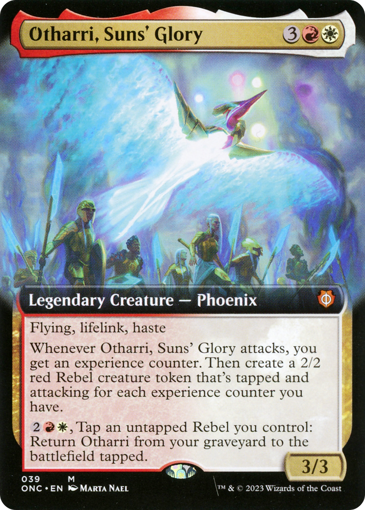 Otharri, Suns' Glory (Extended Art) (ONC-039) - Phyrexia: All Will Be One Commander: (Extended Art) Foil
