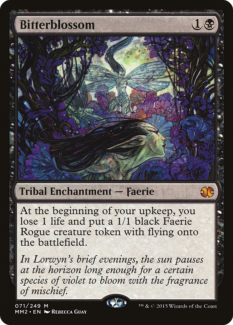 Bitterblossom (MM2-071) - Modern Masters 2015 Foil