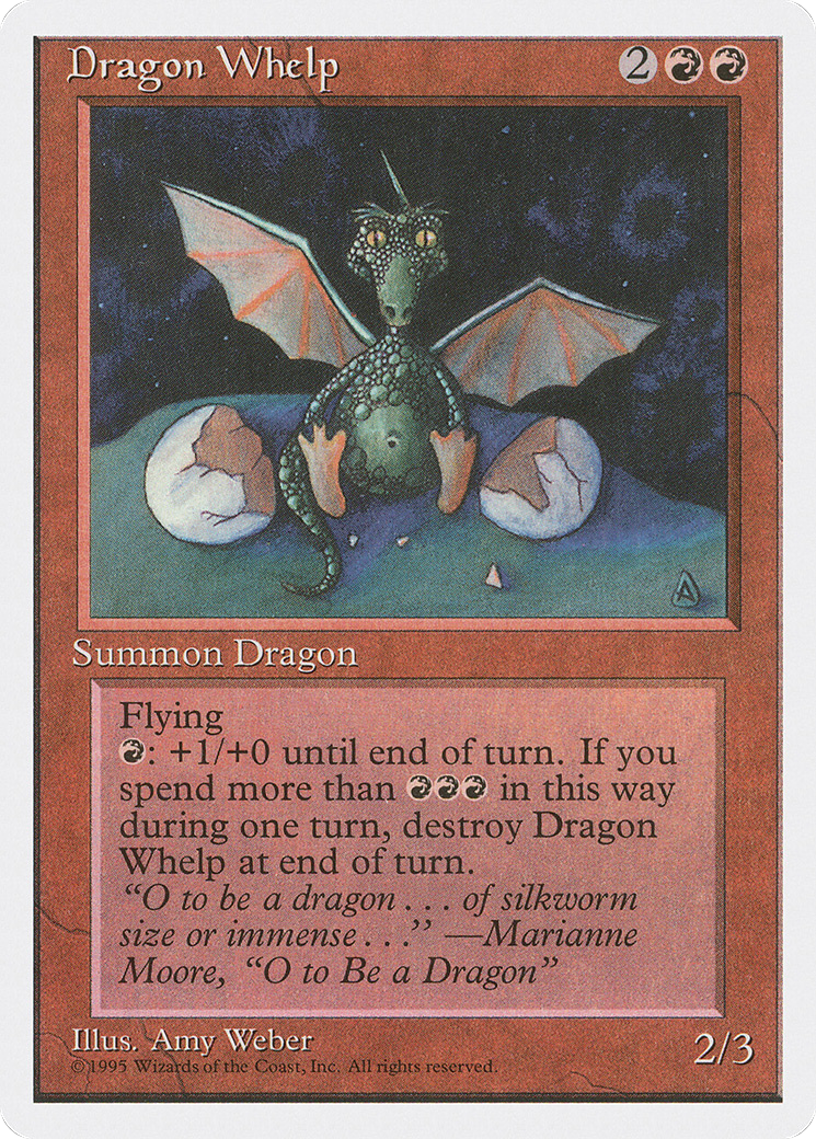 Dragon Whelp (4ED-) - Fourth Edition