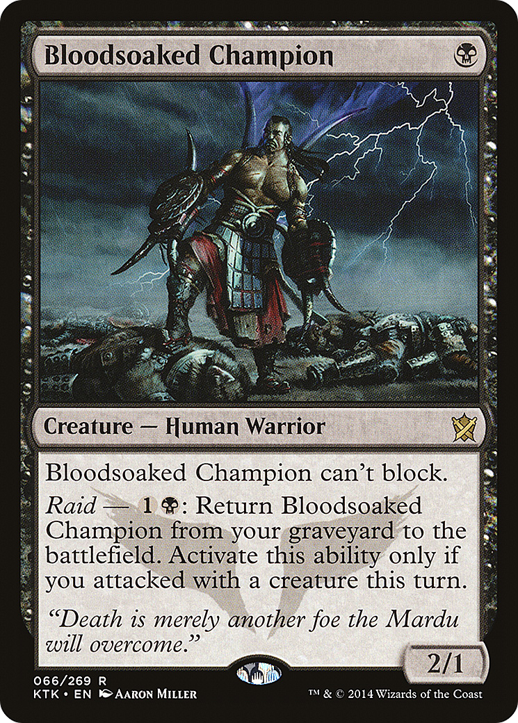 Bloodsoaked Champion [Khans of Tarkir]