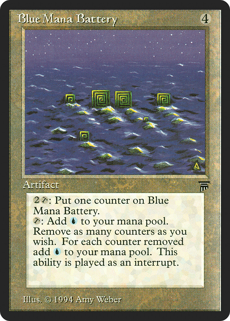 Blue Mana Battery (LEG-) - Legends