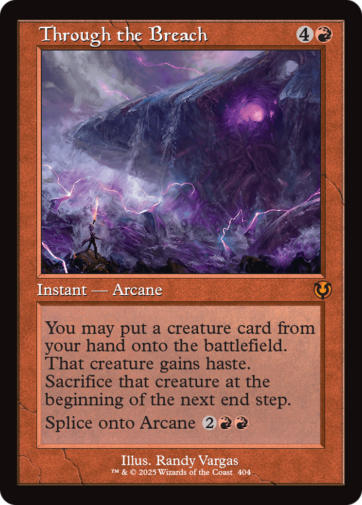 Through the Breach (Retro Frame) (INR-404) - Innistrad Remastered