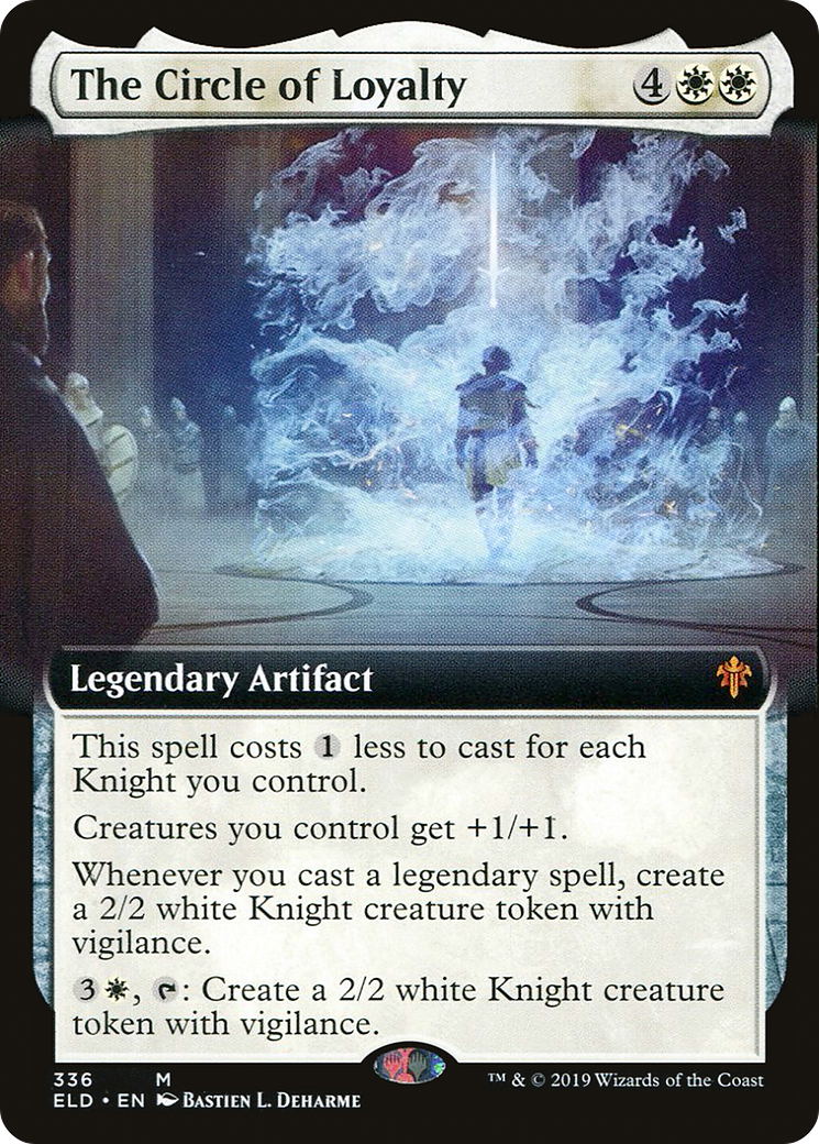 The Circle of Loyalty (Extended Art) (ELD-336) - Throne of Eldraine: (Extended Art) Foil