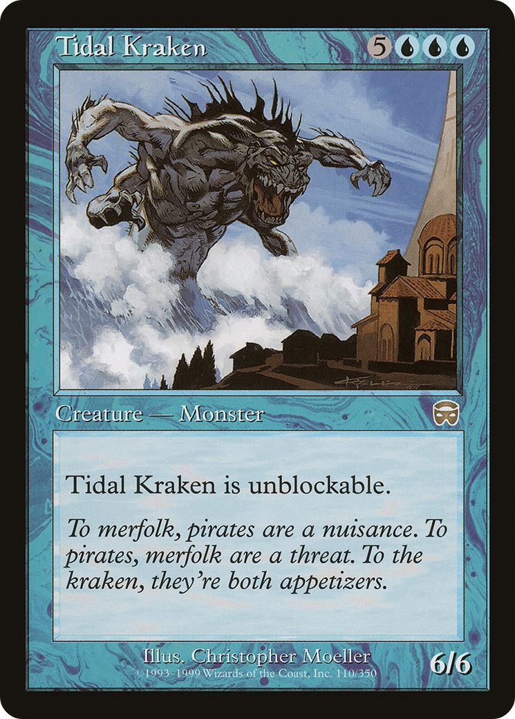 Tidal Kraken (MMQ-110) - Mercadian Masques
