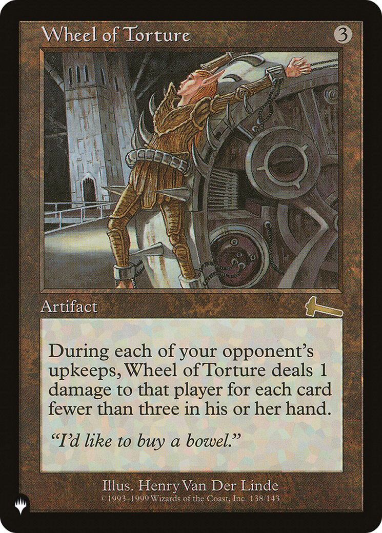 Wheel of Torture (LIST-138/143) - The List