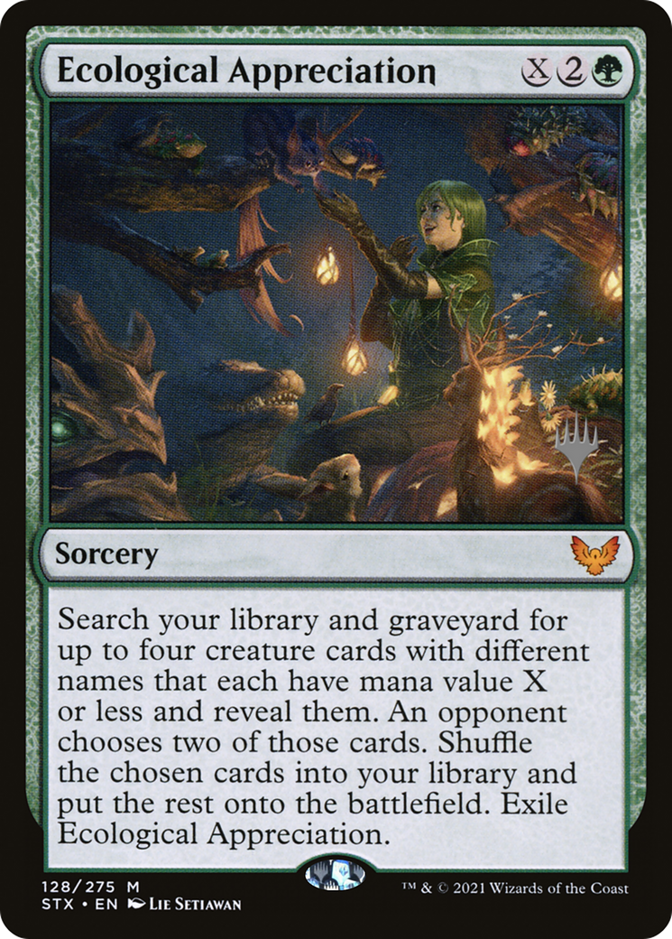 Ecological Appreciation (PPSTX-128) - Strixhaven: School of Mages Promos