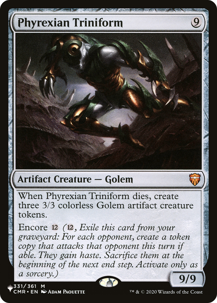 Phyrexian Triniform (LIST-331/361) - The List