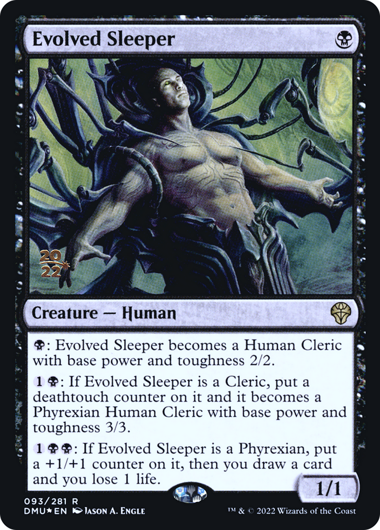 Evolved Sleeper (PRE-093) - Dominaria United Promos Foil