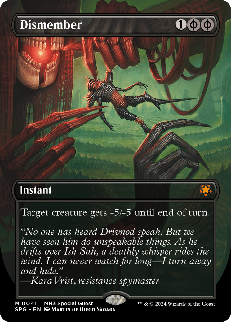 Dismember (Borderless) (SPG-041) - Special Guests (Borderless) Foil
