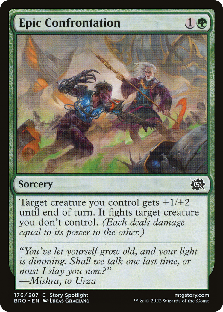 Epic Confrontation (BRO-176) - The Brothers' War