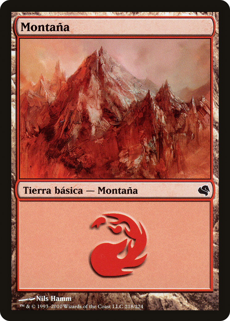 Mountain (Spanish) - "Montana" (218) (PS11-218) - Salvat 2011