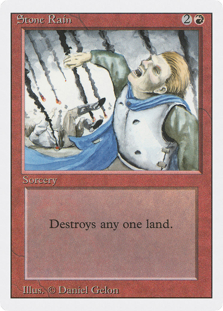 Stone Rain (3ED-) - Revised Edition
