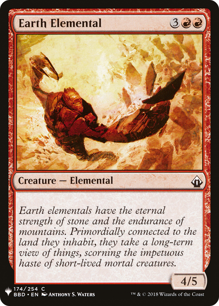 Earth Elemental (LIST-BBD-174) - The List