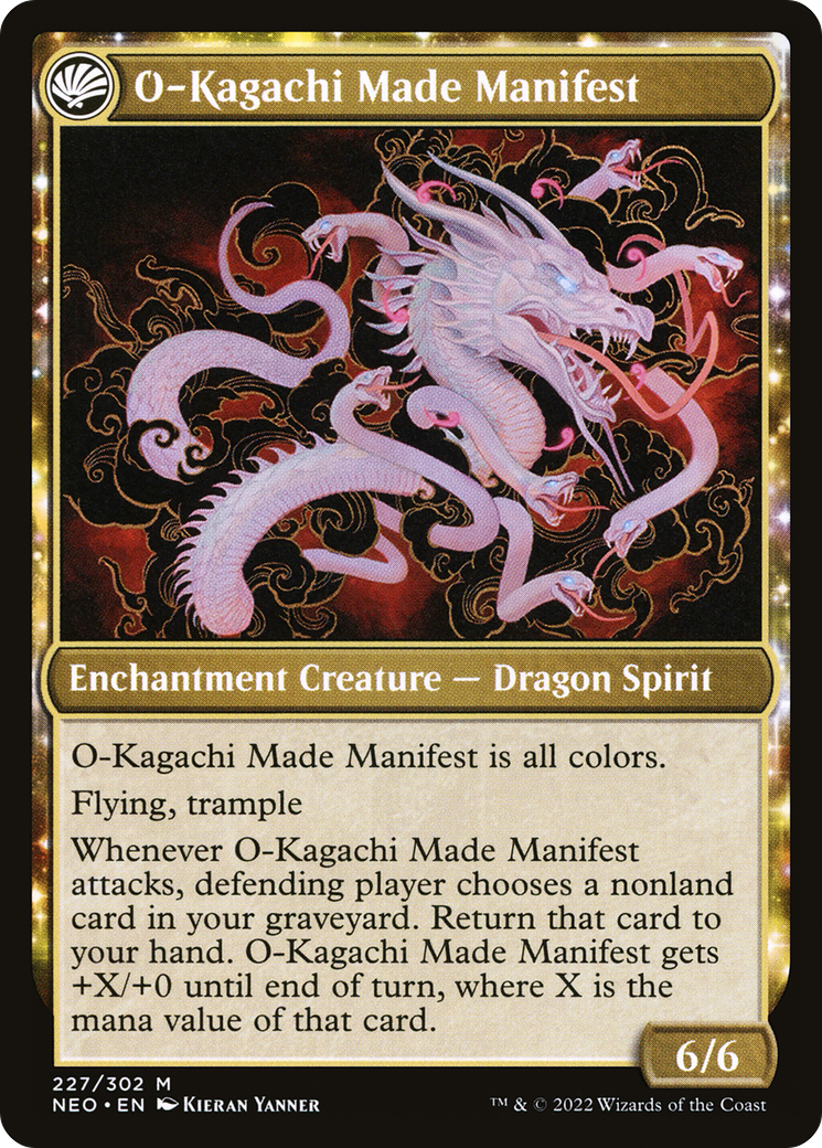 The Kami War (NEO-227) - Kamigawa: Neon Dynasty: (fandfc, enchantment) Foil