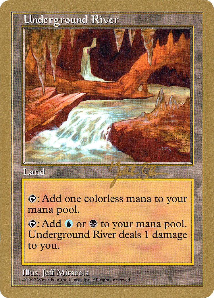 Underground River - 1997 Jakub Slemr (5ED) (WCD-) - World Championship Decks 1997