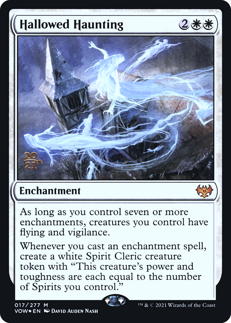 Hallowed Haunting (PRE-017) - Innistrad: Crimson Vow Promos Foil