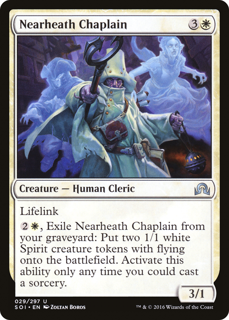 Nearheath Chaplain (SOI-029) - Shadows over Innistrad