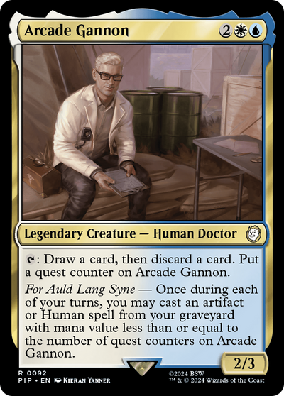 Arcade Gannon (PIP-092) - Fallout