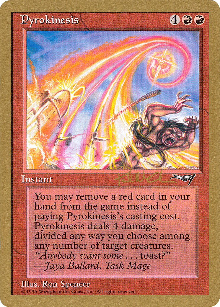 Pyrokinesis - 1997 Paul McCabe (ALL) (WCD-) - World Championship Decks 1997