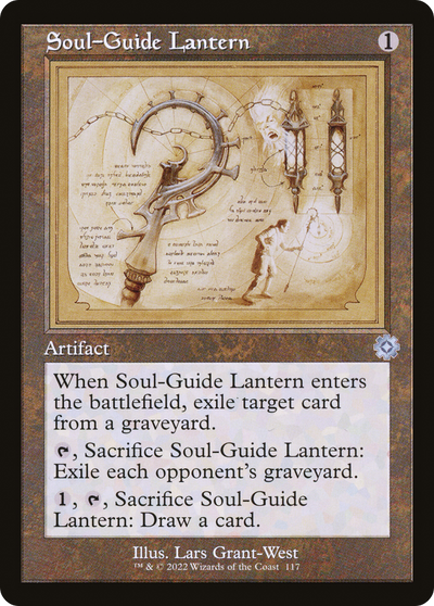 Soul-Guide Lantern (Retro Schematic) [The Brothers' War Retro Artifacts]