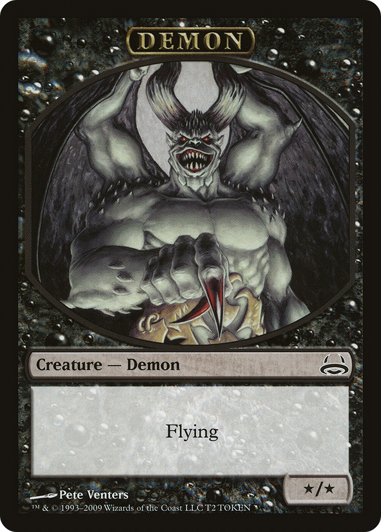 Demon Token (DDC-002) - Duel Decks: Divine vs. Demonic Tokens