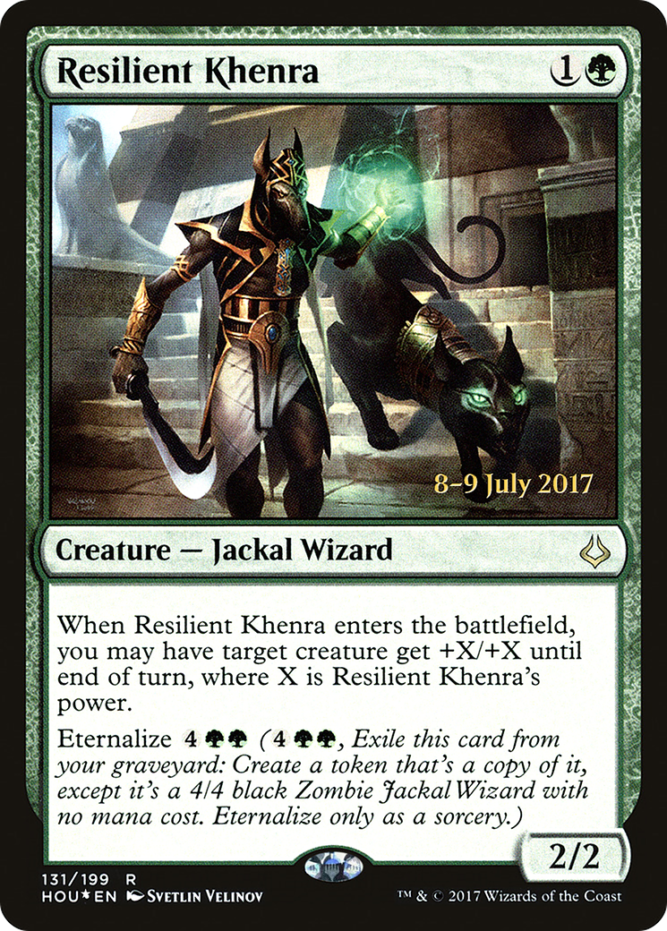 Resilient Khenra (PRE-131) - Hour of Devastation Promos Foil