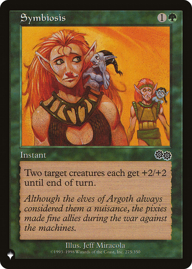 Symbiosis (LIST-275/350) - The List