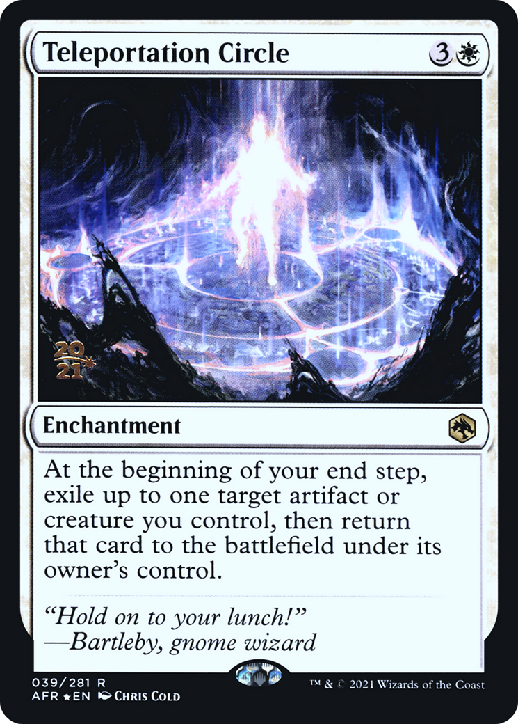 Teleportation Circle (PRE-039) - Adventures in the Forgotten Realms Promos Foil