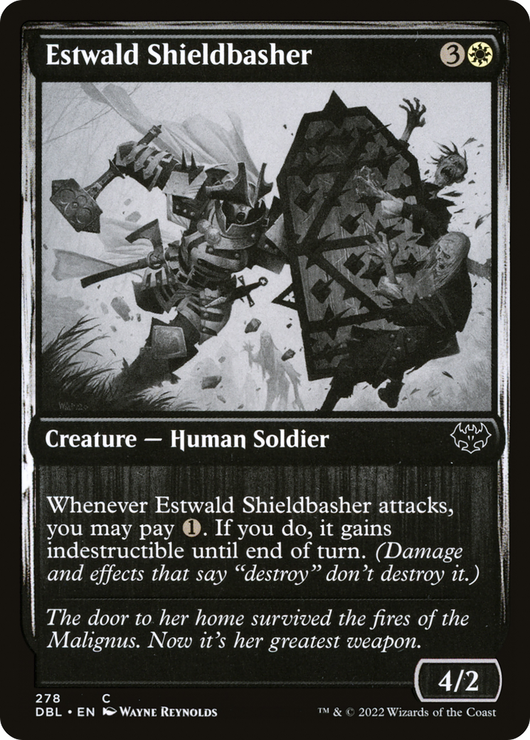 Estwald Shieldbasher (DBL-278) - Innistrad: Double Feature