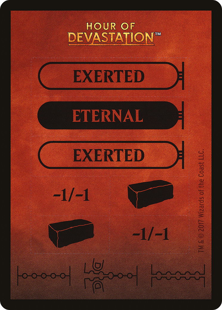 Punch Card Token (HOU-000) - Hour of Devastation Tokens