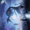 Blue Sun's Twilight // Blue Sun's Twilight (AONE-013) - Phyrexia: All Will Be One Art Series (Borderless) Foil