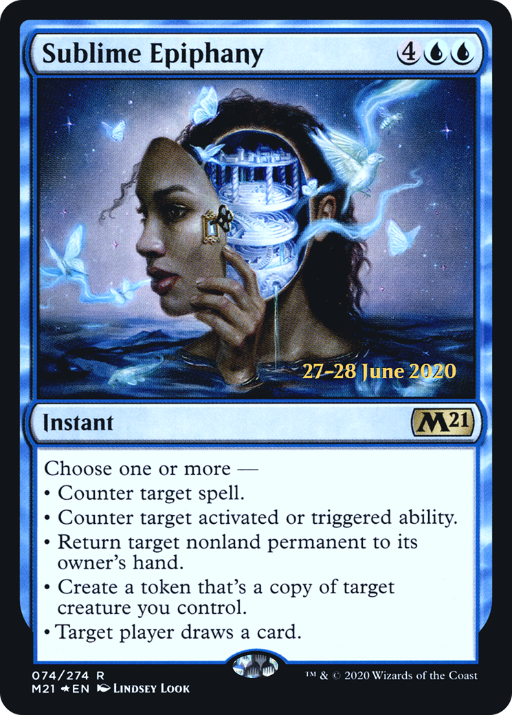 Sublime Epiphany (PRE-074) - Core Set 2021 Promos Foil
