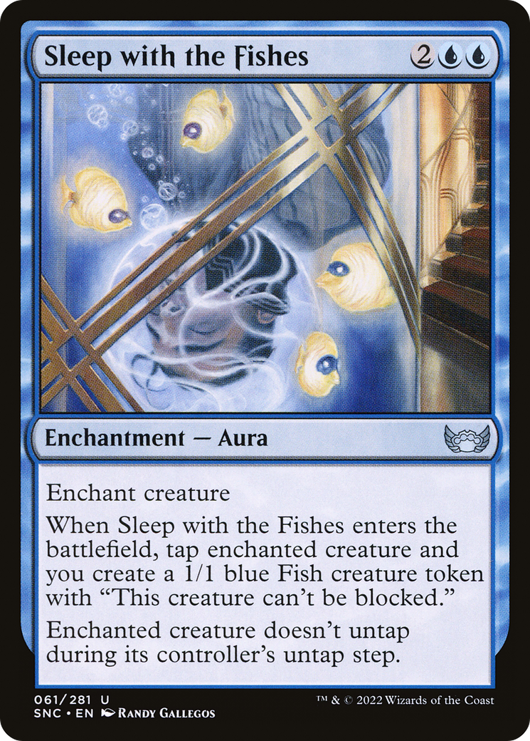 Sleep with the Fishes (SNC-061) - Streets of New Capenna Foil