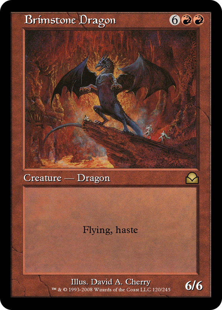 Brimstone Dragon (ME2-120) - Masters Edition II